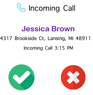 Incoming Call Preview